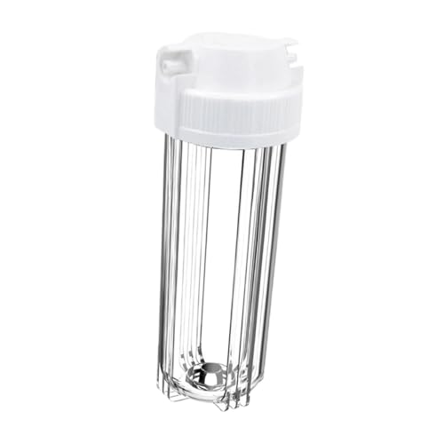 FLCPJGV Filtergehäuse Küchenfilter Vorfilter Ersatzgehäuse mit Transparentem Design Zur Sichtkontrolle Und Einfacher Installation für Sauberes Wasser in Der, Kein Hängebrett von FLCPJGV