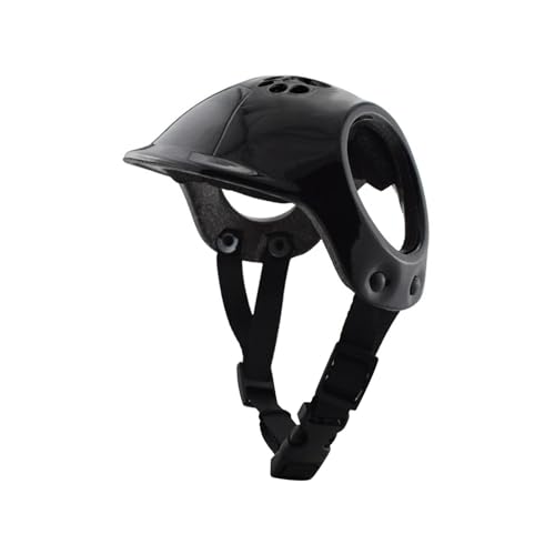 FLCPJGV Haustierhelm, Haustierhelm für Hunde und Katzen, Doppelloch-Design, Hartkappe, Fahrradkappe für Zwergspitz, Chihuahua, Yorkshire Terrier, Mops, Corgi, Schwarz FLCPJGV Haustierhelm, Haustierhelm für Hunde und Katzen, Doppelloch-Design, Hartkappe, Fahrradkappe für Zwergspitz, Chihuahua, Yorkshire Terrier, Mops, Corgi, Schwarz von FLCPJGV