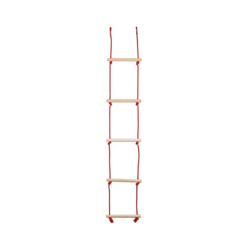 FLCPJGV Kletterseilleiter für Kinder, 5 Abschnitte, für Jungen Und Mädchen, Veranstaltungsorte Im Freien FLCPJGV Kletterseilleiter für Kinder, 5 Abschnitte, für Jungen Und Mädchen, Veranstaltungsorte Im Freien von FLCPJGV
