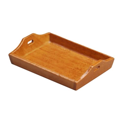 FLCPJGV Puppenhaus Holzmöbel Set, Dekorative Spielzeugausstattung, Dunkelbraun FLCPJGV Puppenhaus Holzmöbel Set, Dekorative Spielzeugausstattung, Dunkelbraun von FLCPJGV
