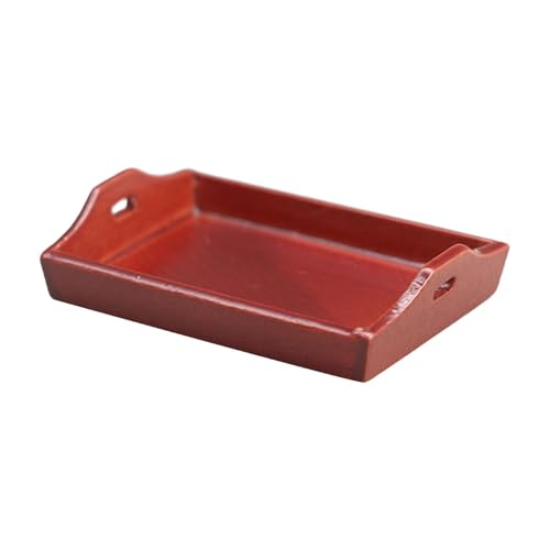 FLCPJGV Puppenhaus Holzmöbel Set, Dekorative Spielzeugausstattung, Kaffeefarbe FLCPJGV Puppenhaus Holzmöbel Set, Dekorative Spielzeugausstattung, Kaffeefarbe von FLCPJGV