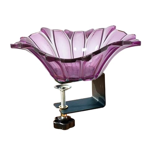 FLCPJGV Vogelbadstation für Den Außenbereich mit Verstellbarem Deckanbau, violett FLCPJGV Vogelbadstation für Den Außenbereich mit Verstellbarem Deckanbau, violett von FLCPJGV