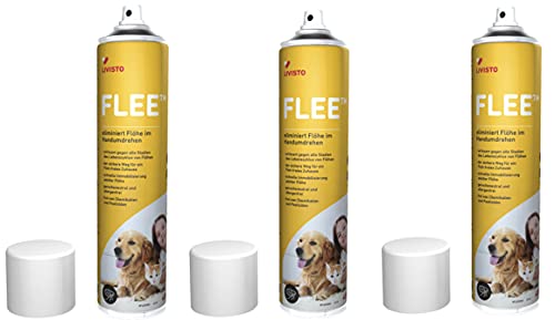 Livisto Flee Umgebungsspray - 400 ml - Bundle - 3x 400 ml von Livisto