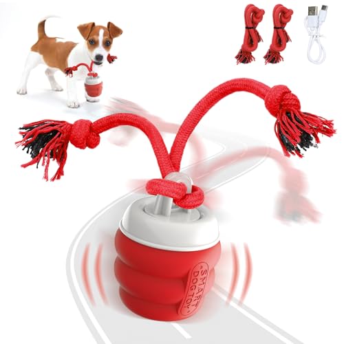 FLERDMAU Interaktiver Elektrischers Hundeball für Innenbereiches - Rot FLERDMAU Interaktiver Elektrischers Hundeball für Innenbereiches - Rot von FLERDMAU