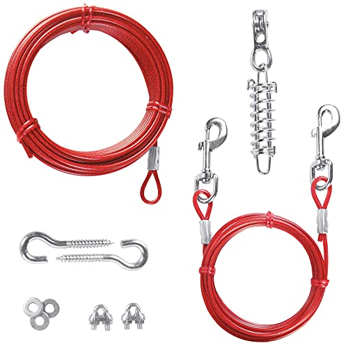 Trixie 2293 Spannleine mit Laufleine, 15 m, rot Trixie 2293 Spannleine mit Laufleine, 15 m, rot von TRIXIE
