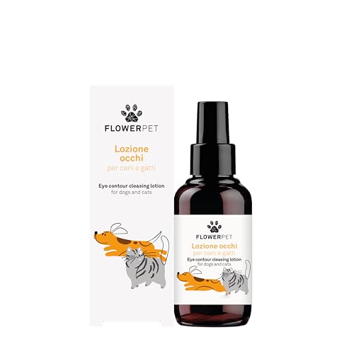 FLOWER PET, Hygienische Augenlotion für Hunde und Katzen, ideal zur sanften Reinigung, beruhigende und beruhigende Wirkung, mit Hanfextrakt, Mauve und Kornblume, 100 ml FLOWER PET, Hygienische Augenlotion für Hunde und Katzen, ideal zur sanften Reinigung, beruhigende und beruhigende Wirkung, mit Hanfextrakt, Mauve und Kornblume, 100 ml von FLOWER PET