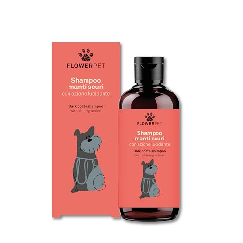 Flower Pet, Shampoo für Hunde mit dunklem Gesicht, reinigt tief, entwirrend, verleiht Glanz und schützt die Haarfarbe vor Oxidation, mit Hanf- und Granatapfel-Extrakten, 250 ml Flower Pet, Shampoo für Hunde mit dunklem Gesicht, reinigt tief, entwirrend, verleiht Glanz und schützt die Haarfarbe vor Oxidation, mit Hanf- und Granatapfel-Extrakten, 250 ml von FLOWER PET