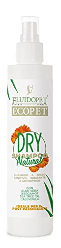 FLUIDOPET Dry Shampoo Natural mit Aloe Vera, Bergamot,Tea Tree Oil Calendula FLUIDOPET Dry Shampoo Natural mit Aloe Vera, Bergamot,Tea Tree Oil Calendula von FLUIDOPET