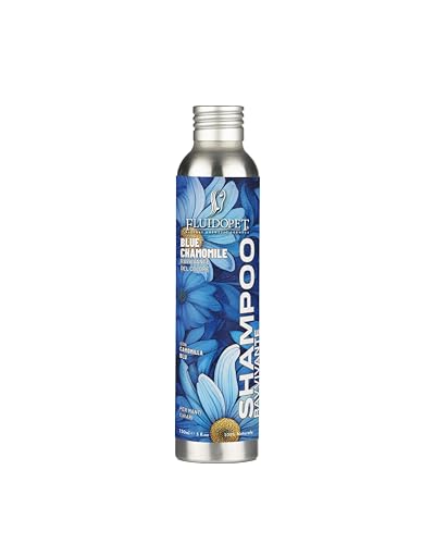 FLUIDOPET Holi Line Schampoo blau Naturshampoo für Weißmantel Hunde 200ml von FLUIDOPET