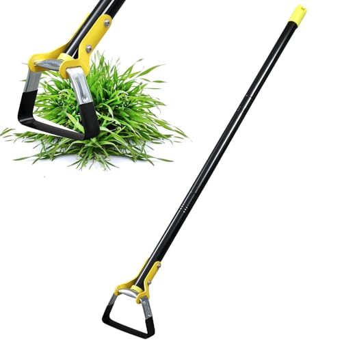 FLY HAWK Gartenhacke, 76-182cm Steigbügelhacke Hacke Gartenwerkzeug aus Edelstahl mit Robust Verstellbare Griff, Hula Hacken zum Jäten, Lösen von Erde, Pflanzen von Gemüse FLY HAWK Gartenhacke, 76-182cm Steigbügelhacke Hacke Gartenwerkzeug aus Edelstahl mit Robust Verstellbare Griff, Hula Hacken zum Jäten, Lösen von Erde, Pflanzen von Gemüse von FLY HAWK