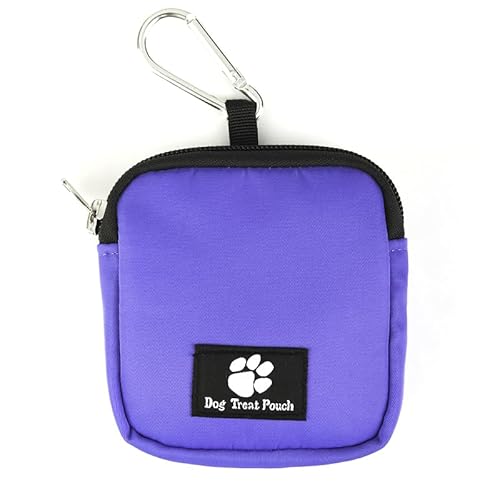 FLYING TAIL Hundetrainingstasche, Hüfttasche für Outdoor-Haustier-Training, mit Müllbeutelhalter, Violett FLYING TAIL Hundetrainingstasche, Hüfttasche für Outdoor-Haustier-Training, mit Müllbeutelhalter, Violett von FLYING TAIL