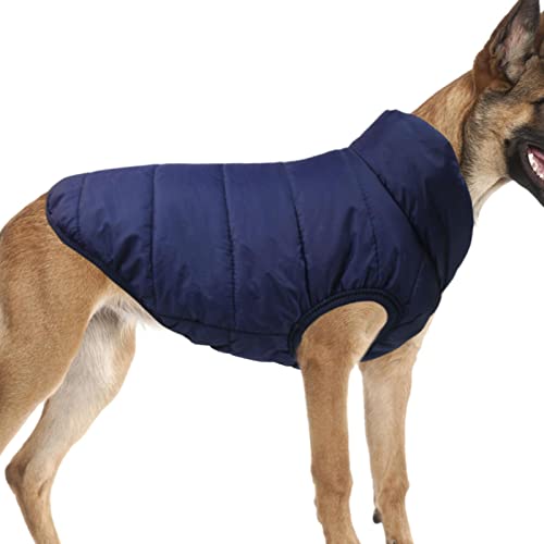 Hund Wintermantel | Hundekleidung Winter Warme Haustier Hundejacke Mantel - Haustier Kaltes Wetter Kleidung für Kleine und Mittlere Hunde, Welpen, Herbst Winter Haustier Outfit Kleidung Lear-au von FOCCAR