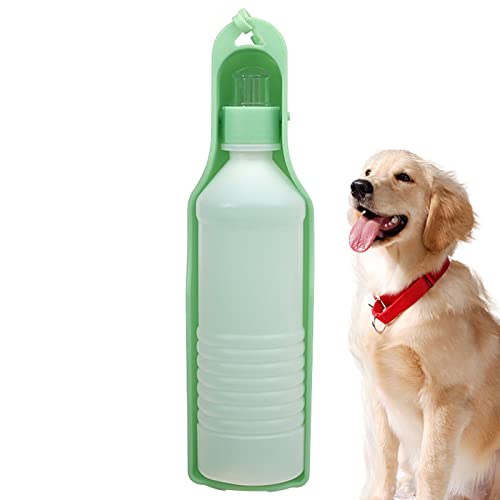 Hunde Wasserflasche | Haustier Reise Hund Wasserflasche | Faltbare Hundewasserflaschen zum Spazierengehen, Auslaufsicher Outdoor Reise Wassernapf für Hunde, Katzen, Kaninchen Foccar von FOCCAR