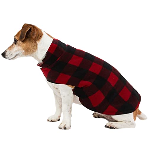 Hundejacken – gemütlicher dicker Polarfleece-Hundepullover – Indoor & Outdoor Hundepullover Weste Mantel Outfits für kleine, mittelgroße und große Hunde von FOCCAR