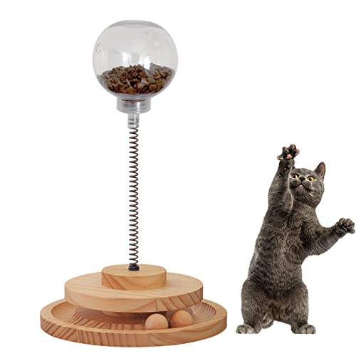 FOCCAR Iq Leckerli-Ball für Katzen, mit Feder, Leckerli-Ball, Interaktives Haustier-Futterspielzeug, zum Befüllen mit Futter und Leckereien, ideal für Portionskontrolle und schnelle Esser. Lear-au FOCCAR Iq Leckerli-Ball für Katzen, mit Feder, Leckerli-Ball, Interaktives Haustier-Futterspielzeug, zum Befüllen mit Futter und Leckereien, ideal für Portionskontrolle und schnelle Esser. Lear-au von FOCCAR