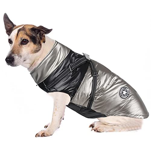 Wasserdichte Hundejacke | Leichte warme Haustierjacke – Haustier-Outdoor-Jacke Hund Herbst und Winter Kleidung für mittelgroße kleine Hunde Lear-au von FOCCAR