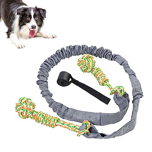 Zerrspielzeug für mittelgroße Hunde – robustes Kauspielzeug für Zahnreinigung, interaktives Schleifseil zur Linderung von Langeweile, Hundespielzeug für aggressive Kauer, mittelgroße und große Hunde von FOCCAR