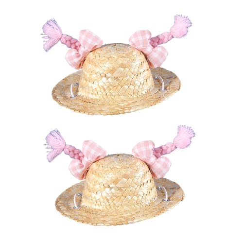 2pcs Haustierstrohhut Für Katzen Hunde Schöne Hundefartparty Kopfbeweg 2pcs Haustierstrohhut Für Katzen Hunde Schöne Hundefartparty Kopfbeweg von FOLODA