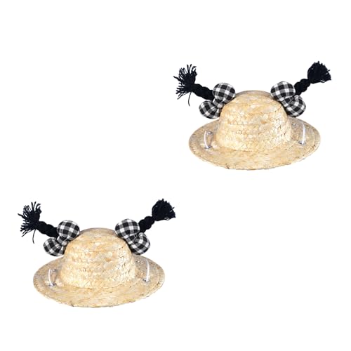 2pcs Haustierstrohhut Für Katzen Hunde Schöne Hundefartparty Kopfbeweg 2pcs Haustierstrohhut Für Katzen Hunde Schöne Hundefartparty Kopfbeweg von FOLODA