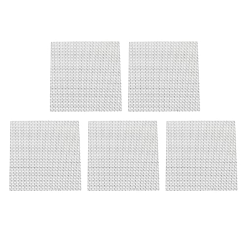 5 Stück dekorative Mooswand-Edelstahl-Mesh-Blätter, 8,1 x 8,1 cm, Netzstücke, bestes Zubehör für Pflanzendekorationen, Aquarium, Lichtthermometer, Pflanzen, Luftpumpen, Kies, Sanddekorationen, Filter 5 Stück dekorative Mooswand-Edelstahl-Mesh-Blätter, 8,1 x 8,1 cm, Netzstücke, bestes Zubehör für Pflanzendekorationen, Aquarium, Lichtthermometer, Pflanzen, Luftpumpen, Kies, Sanddekorationen, Filter von FOLODA