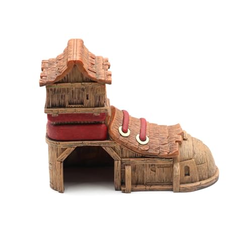 FOLODA Aquariums Schuhhaus Schutzhöhle Fischfischabende Dekoration Für Home Office Fishtanks Landschaft Versteck Accessoires Schuhhaus Versteck von FOLODA