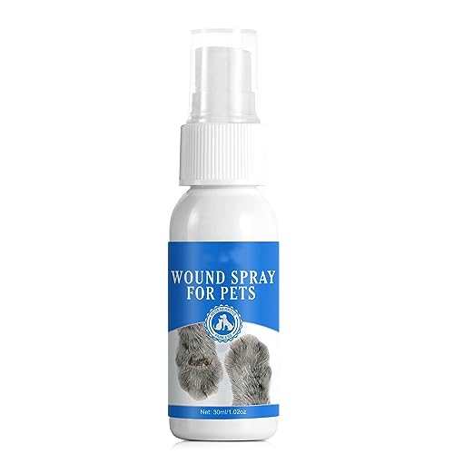 FOLODA 30 ml Hundespray Verbandspflaster Haustier Kätzchen Welpen Wundheilung Flüssigkeitsspray Wasserdicht Atmungsaktiv Haustierbedarf Haustier Wundspray für Katzen Haustier Wundspray für Hunde FOLODA 30 ml Hundespray Verbandspflaster Haustier Kätzchen Welpen Wundheilung Flüssigkeitsspray Wasserdicht Atmungsaktiv Haustierbedarf Haustier Wundspray für Katzen Haustier Wundspray für Hunde von FOLODA