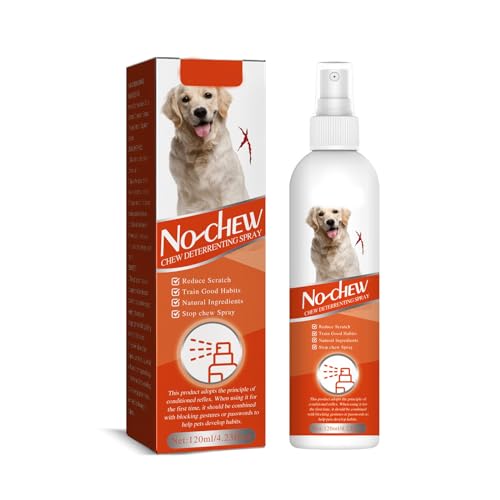 FOLODA Hund Kauspray Hund schützen Möbel Anti Nagen Spray Verhaltenstraining Hilfe Couch Protector Hund Kauspray von FOLODA