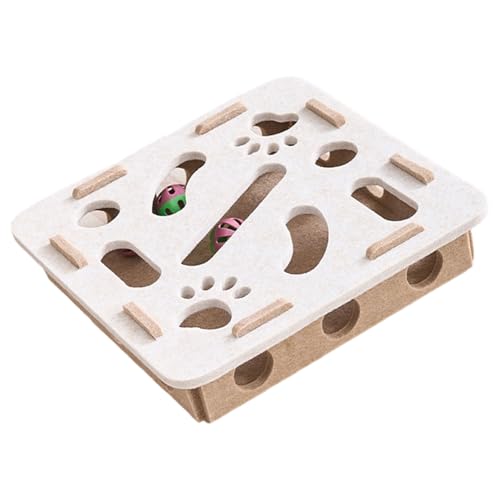 Filzkatzen Anreichert Puzzle Box Teaser Spielzeug Für Indoor Spiel Fördern Die Jagd Und Reduzieren Langeweile Unterhaltungsgeschenk Home Decors Katzen Spielzeug Filzkatzen Anreichert Puzzle Box Teaser Spielzeug Für Indoor Spiel Fördern Die Jagd Und Reduzieren Langeweile Unterhaltungsgeschenk Home Decors Katzen Spielzeug von FOLODA