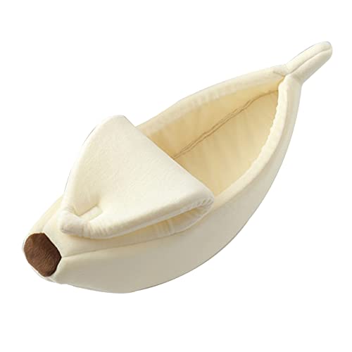 Haustierbett Haus Süße Bananenform Weiche Innenhöhlenzelt Warm Warmes Nest Für Katzen Kätzchen Welpen Kaninchen Kleine Tierische Selbstwärme Katzenbetten Höhlenzelt Für Innenkatzen Warmes Katzen Bett Haustierbett Haus Süße Bananenform Weiche Innenhöhlenzelt Warm Warmes Nest Für Katzen Kätzchen Welpen Kaninchen Kleine Tierische Selbstwärme Katzenbetten Höhlenzelt Für Innenkatzen Warmes Katzen Bett von FOLODA