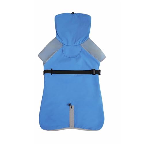 Hund Regenmäntel Haustier Mit Kapuze Regenmantel Wasserdichte Regenjacken Reflektierende Hundemantel Hautfreundlich RainyWear Mit TraktionSeil Hund Mit Kapuze Regenmäntel Hund Outdoor Kleidung von FOLODA