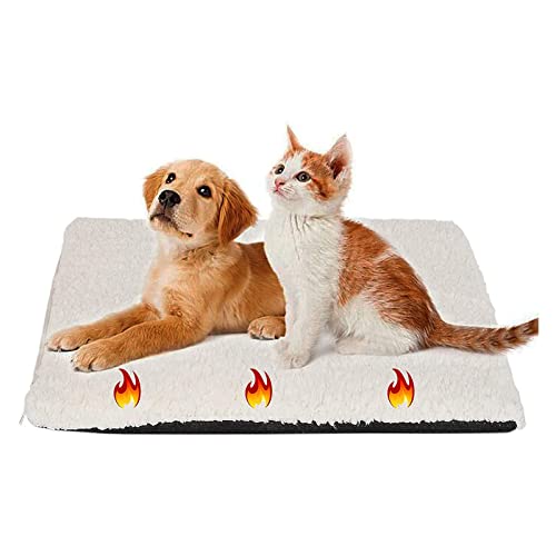 Pet Bed Dog Bed Mats Thermal Pad Self Warming Mats Cats Bed Pad Small Dog Anti-Slip Safety Fleece Mats Pregnant Dog Pads Dog Bed Mats For Large Dogs Dog Bed Mats For Floors Washable von FOLODA