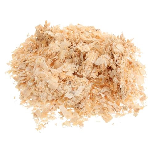 FOMIYES 1 Packung Einstreu Aus Sägemehl Für Hamster Meerschweinchen-holzspäne Rennmauskäfig Aus Holzspänen Einstreu Für Kleintiere Aus Hartholz Bettwäsche Chinchilla Hölzern Stück Papier von FOMIYES