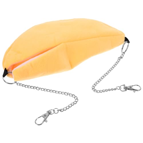 FOMIYES 1stück Pet Hängematte Für Kleintiere Warme Bequeme Nestlösung Für Hamster Ratten Und Meerschweinchen Langlebiges Material Fröhlichem Design Für Spiel Und Entspannung von FOMIYES
