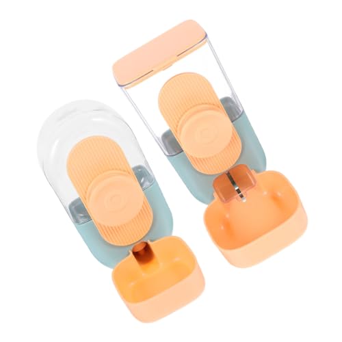 FOMIYES Futterspender Für Meerschweinchen Automatische Tränke Platzsparend Hängendes Design Wasserspender Für Haustiere 2 Stück von FOMIYES