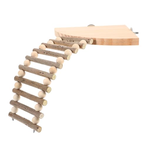 FOMIYES Kletterspielzeug Für Hamster Aus Massivholz – Plattformleiter Für Kleintiere Leiter Für Meerschweinchen FOMIYES Kletterspielzeug Für Hamster Aus Massivholz – Plattformleiter Für Kleintiere Leiter Für Meerschweinchen von FOMIYES