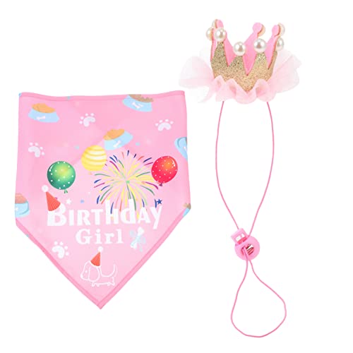FOMIYES 1 Satz Hundegeburtstagsmütze Hündchen-Bandana Hundemütze Hundes -Outfit Karikatur Hut Haustierzubehör schmücken dreieckiger Schal Polyester FOMIYES 1 Satz Hundegeburtstagsmütze Hündchen-Bandana Hundemütze Hundes -Outfit Karikatur Hut Haustierzubehör schmücken dreieckiger Schal Polyester von FOMIYES