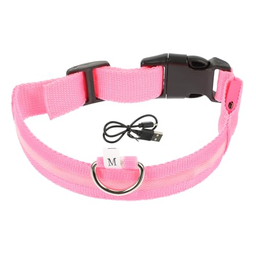 FOMIYES 1 Satz Hundehalsband leucht Halsband Leuchthalsband Katzenhalsbänder Haustierhalsband aufleuchten Halsband für Welpen leuchtendes Haustierhalsband Kleiner Hund Gürtel für Haustiere von FOMIYES