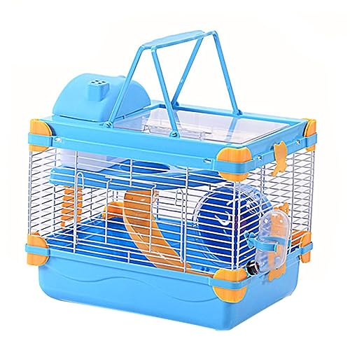 FOMIYES Kleiner Haustierkäfig Hamsterhaus Mit Acryl-hamstervilla Orange Kein Geruch FOMIYES Kleiner Haustierkäfig Hamsterhaus Mit Acryl-hamstervilla Orange Kein Geruch von FOMIYES