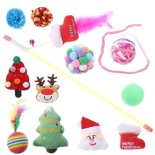 FOMIYES 1satz Interaktives Katzenspielzeug Mit Weihnachtsmotiven Teiliges Teaser Spielzeug Für Aktive Und Gesunde Katzen Inklusive Geräuschfunktion FOMIYES 1satz Interaktives Katzenspielzeug Mit Weihnachtsmotiven Teiliges Teaser Spielzeug Für Aktive Und Gesunde Katzen Inklusive Geräuschfunktion von FOMIYES