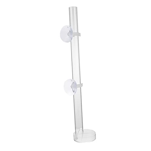 FOMIYES 1satz Shrimp-futterrohr Mit Saugnapf Transparentes -Aquarium-fütterungswerkzeug Für Garnelen Und Zierfische Langlebig Und Installieren von FOMIYES