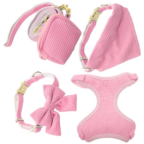 FOMIYES Führleine Für Hunde Szelki Dla Psa 1 Set Welpengeschirr Hundeleine Geschirr Haustier Fliege Halsband Bandana Hundekotbeutelspender FOMIYES Führleine Für Hunde Szelki Dla Psa 1 Set Welpengeschirr Hundeleine Geschirr Haustier Fliege Halsband Bandana Hundekotbeutelspender von FOMIYES