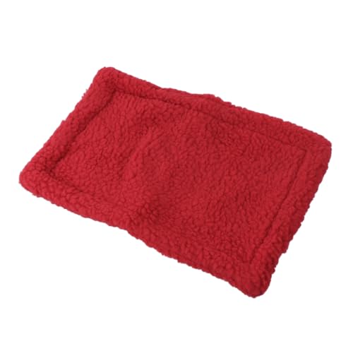 FOMIYES Elegante Rote 30x20cm Hamster Warme Pad Haustier Bett Schlaf Matte Pet Supplies Hamster Pad FOMIYES Elegante Rote 30x20cm Hamster Warme Pad Haustier Bett Schlaf Matte Pet Supplies Hamster Pad von FOMIYES