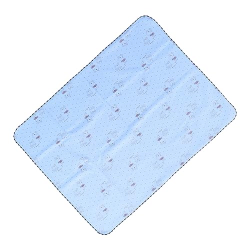 FOMIYES 1stk wasserdichte Wickelunterlage Für Haustiere (blau) Baby-PIPI-Pads Trainingsunterlagen Für Welpen Kleine Pads Für Hunde Waschbarer Hund Urin-pad Windelurinale Lösung Der Hund von FOMIYES