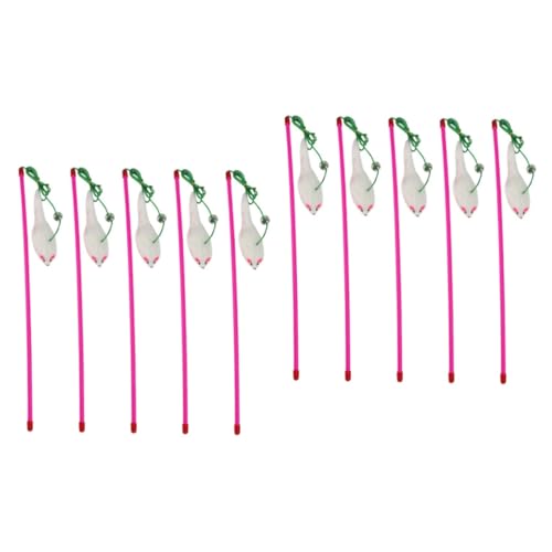 FOMIYES 2sets Lustiges Katzenspielzeug Plüschmaus Interaktives Teaser Für Katzen Katzenplüschmaus Spielzeug 5pcs * 2 FOMIYES 2sets Lustiges Katzenspielzeug Plüschmaus Interaktives Teaser Für Katzen Katzenplüschmaus Spielzeug 5pcs * 2 von FOMIYES