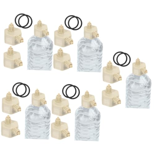 FOMIYES 10 STK Schnelldrehverschluss für -Flaschen Tragbarer -Diffusor Kohlendioxid CO Flaschenverschluss CO Flaschenkappe Luftverteiler Kappen selber Machen Aquarienversorgung von FOMIYES