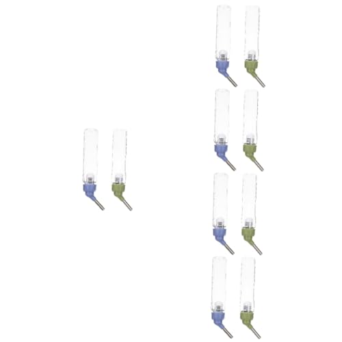 FOMIYES 5 Sets Automatischer Haustier-tränkespender Für Haustiere Hamster-wasserflasche Auslaufsicheres Futterspender-Set 2 Stück X 5 von FOMIYES