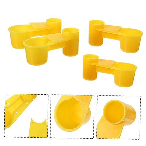 FOMIYES Wasserzufuhr-Set 10-teilig Futternapf Für Papageien Wassernapf Vögel von FOMIYES
