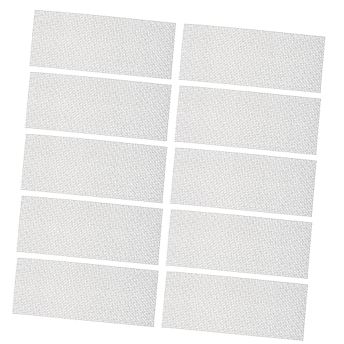 FOMIYES 10St Aquatisches Netz Premium Mooswand Aquarienwand Teppich Pflanzendekor aquatische Wand Wassermoosgewebe aus Edelstahl Waschbecken Dekorationen Aquarium Gittergewebe schmücken von FOMIYES