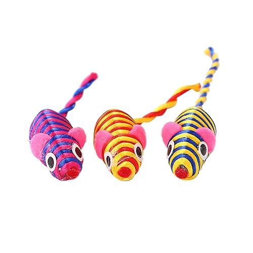 FOMIYES 10stücke Interaktive Katzenspielzeug Mäuse Bunte Und Lustige Mini-mäuse Für Katzen Und Kätzchen Fördert Spiel Und Zufällige Farben Und Schwanzvarianten Beschäftigung FOMIYES 10stücke Interaktive Katzenspielzeug Mäuse Bunte Und Lustige Mini-mäuse Für Katzen Und Kätzchen Fördert Spiel Und Zufällige Farben Und Schwanzvarianten Beschäftigung von FOMIYES