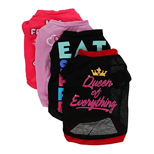 FOMIYES 3sets Handmade Pet Shirt Hund Kleidung Outfit Frühling Hund Bekleidung 4 Stücke * 3 FOMIYES 3sets Handmade Pet Shirt Hund Kleidung Outfit Frühling Hund Bekleidung 4 Stücke * 3 von FOMIYES